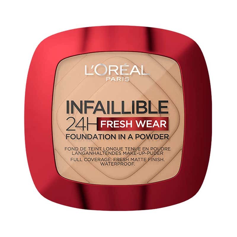 L'Oreal Paris Infallible 24H Fresh Wear Foundation in a Powder - Amber 300