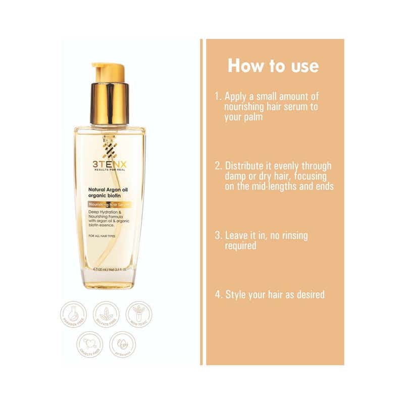 3TENX Nourishing Hair Serum 3