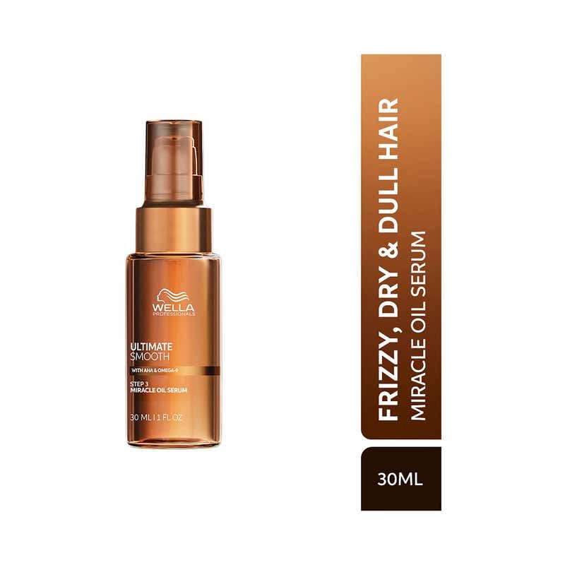 Wella Professionals Ultimate Smooth Miracle Oil Serum for Dry Frizzy Hair
