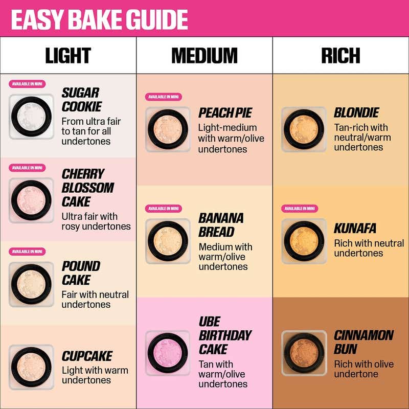 Huda Beauty Easy Bake Loose Powder Mini - Sugar Cookie 3