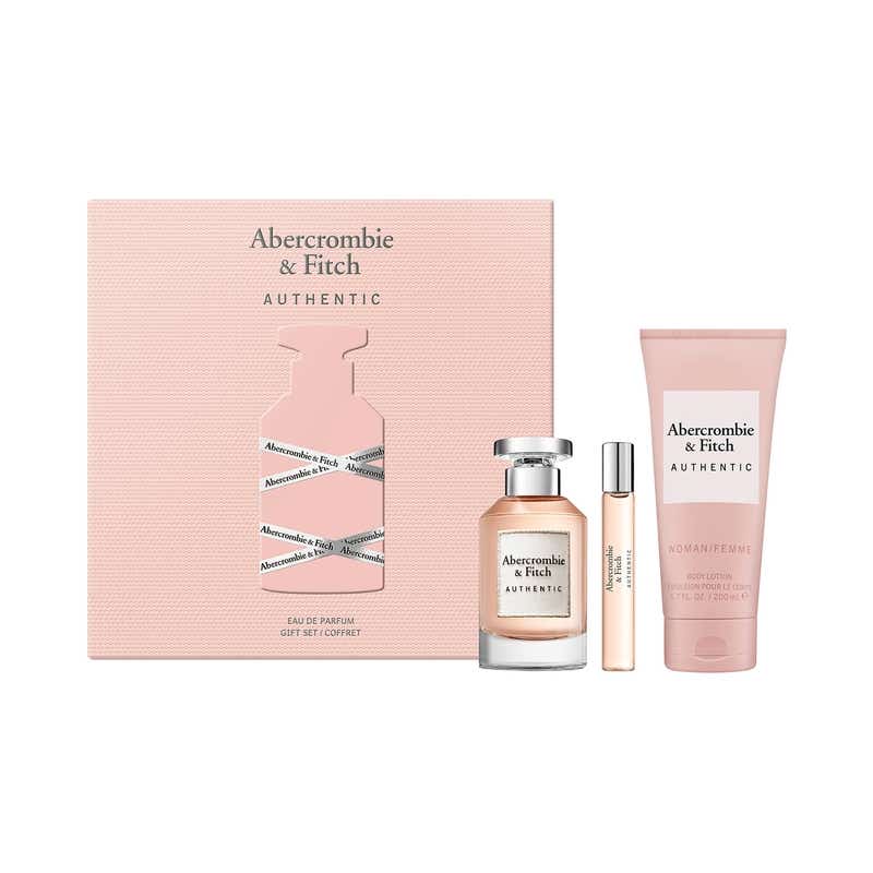 Abercrombie & Fitch Authentic Holiday EDP + Body Lotion Gift Set
