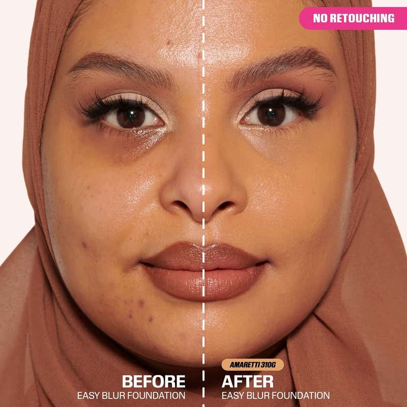 Huda Beauty Easy Blur Foundation Mini - Amaretti 310G 4